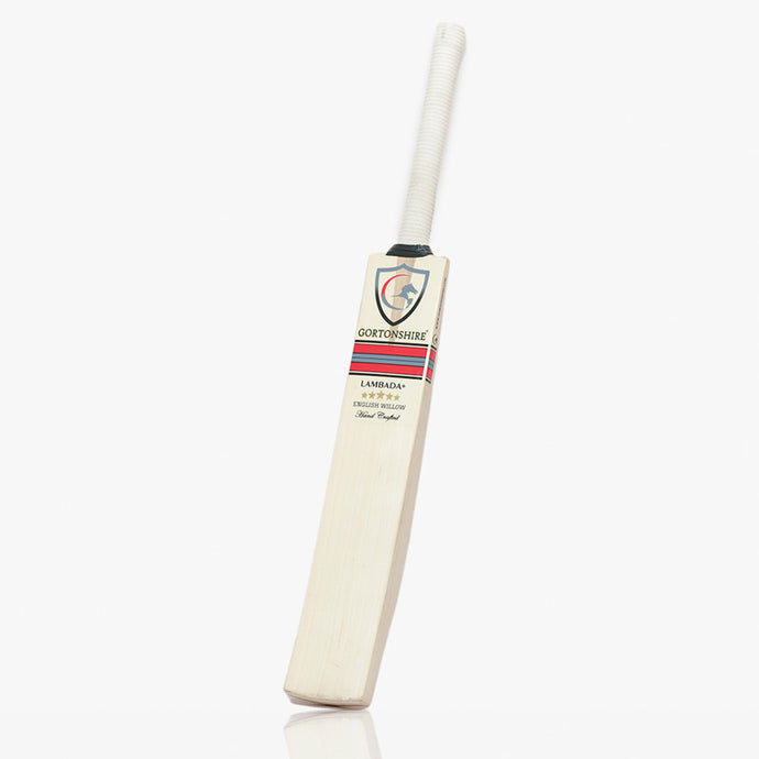 Gortonshire Lambada Plus English Willow Cricket Bat front view