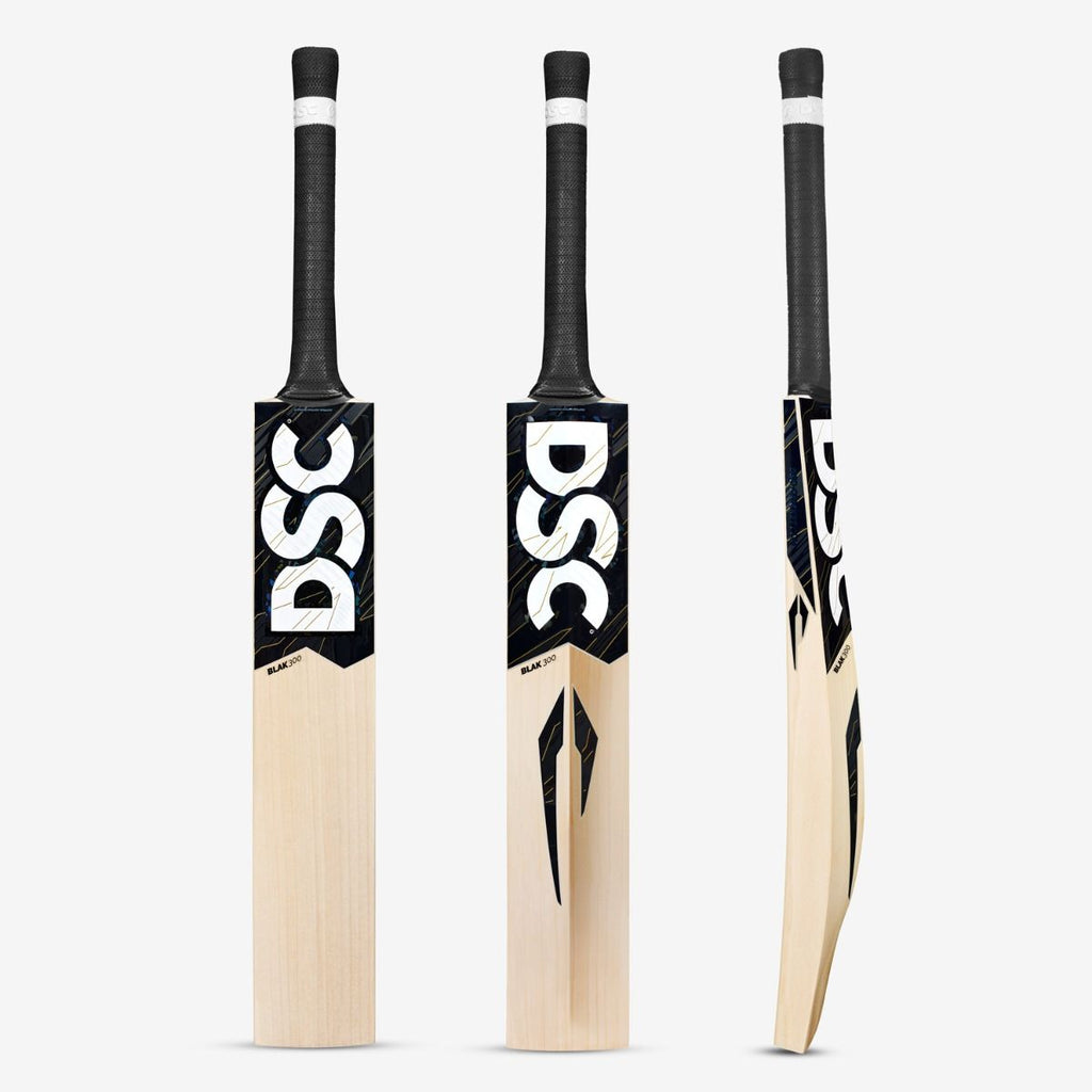 DSC Blak 300 cricket bat front view