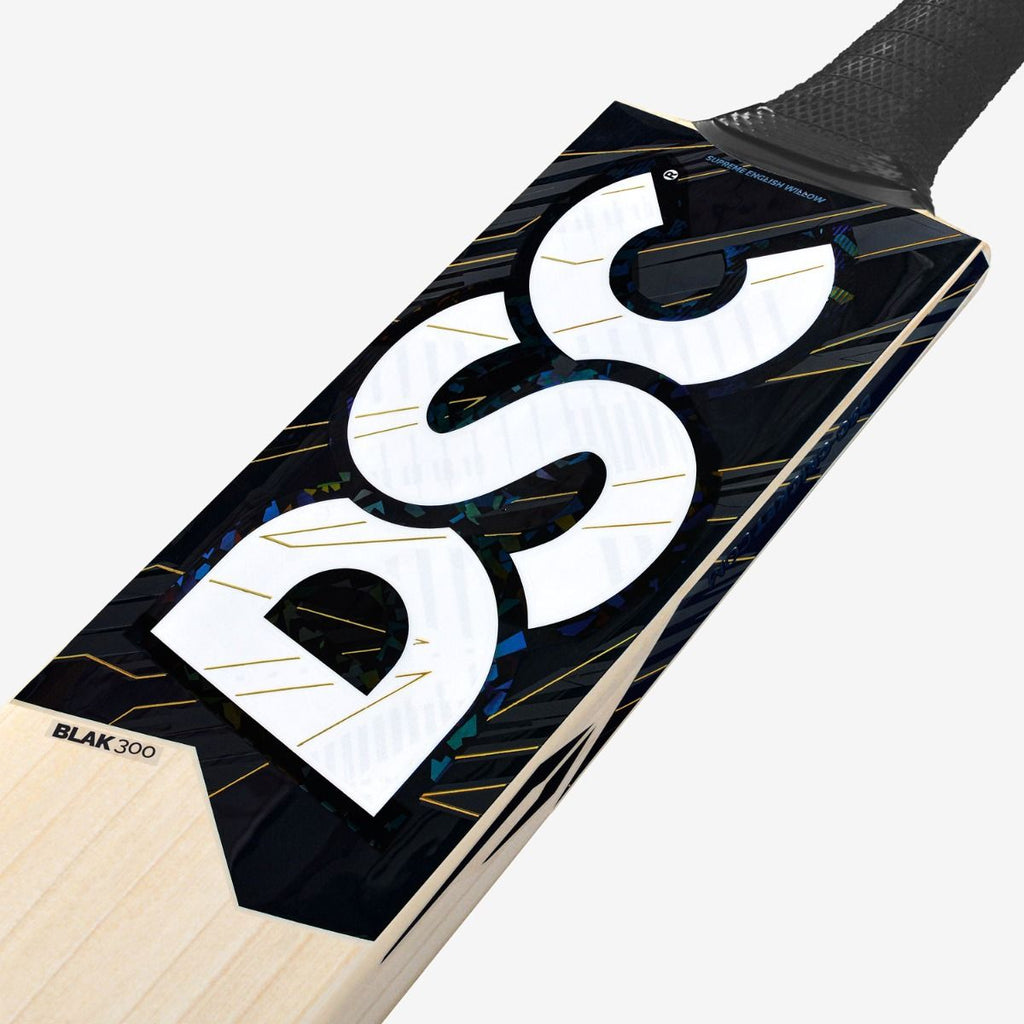DSC Blak 300 cricket bat profile view