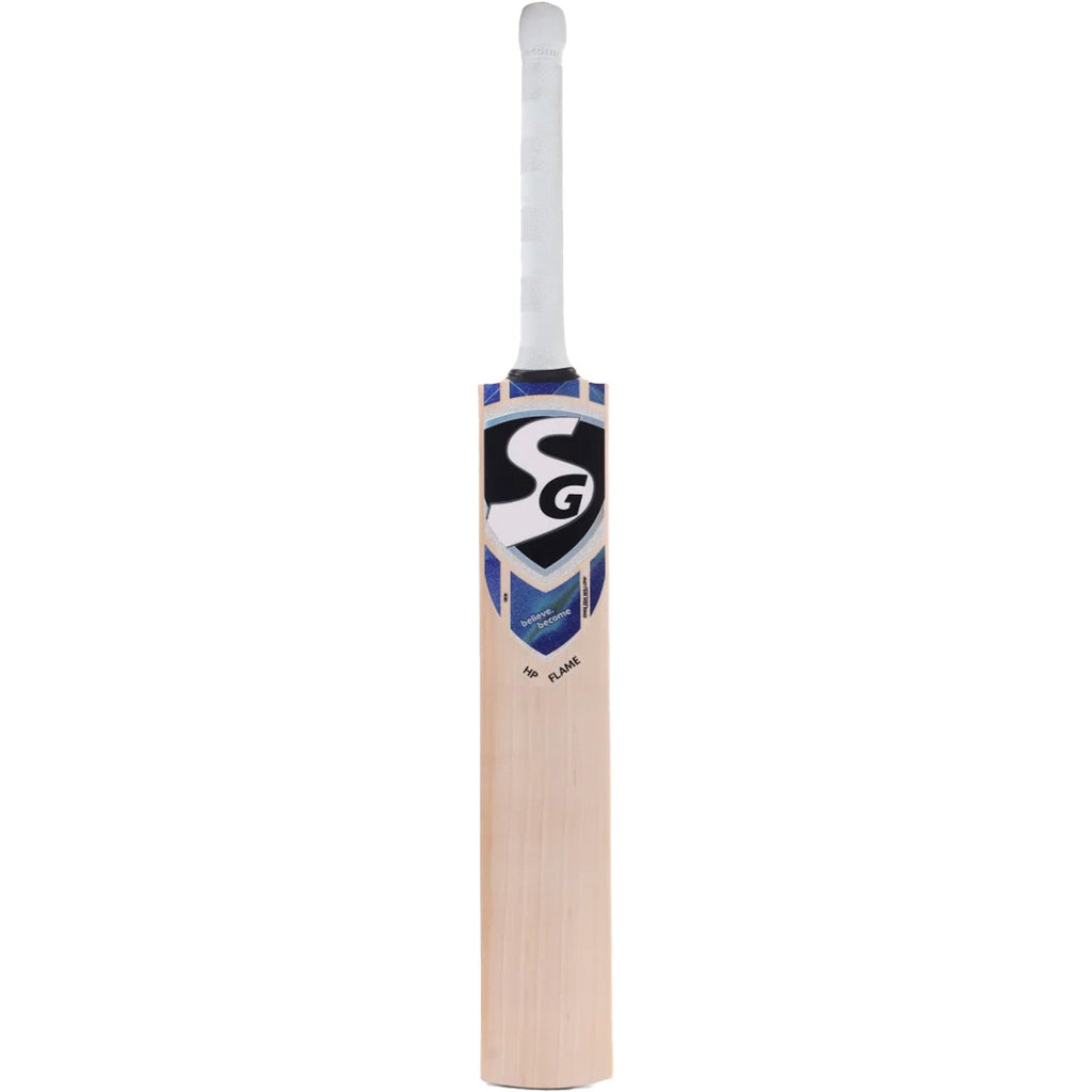 SG HP Flame English Willow Cricket Bat front view