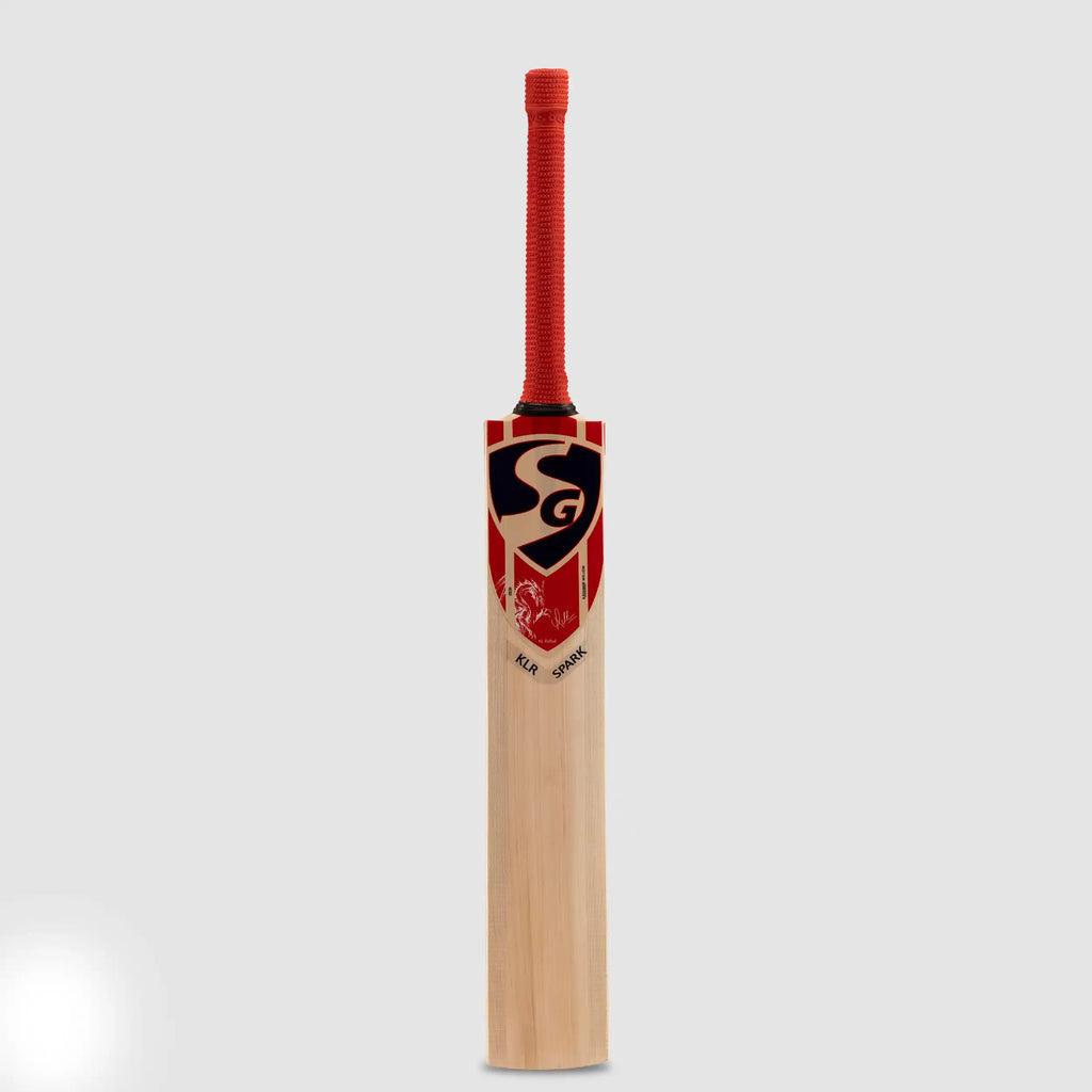 SG KLR Spark junior Kashmir Willow cricket bat detail