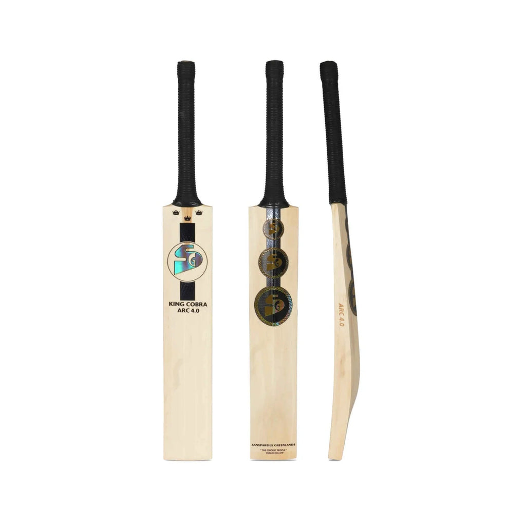 SG King Cobra Arc 4.0 English Willow Cricket Bat multiple views