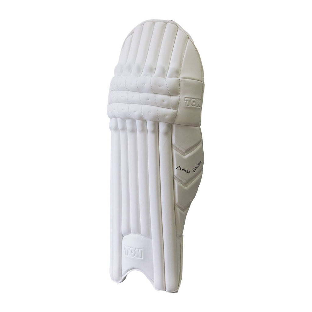 White SS Ton Player Edition adult cricket batting pads