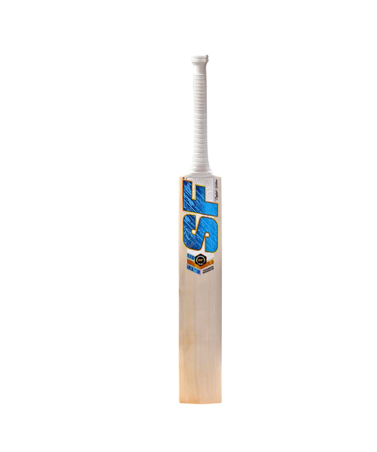 SF Triumph Warrior English willow bat, Short Handle, front