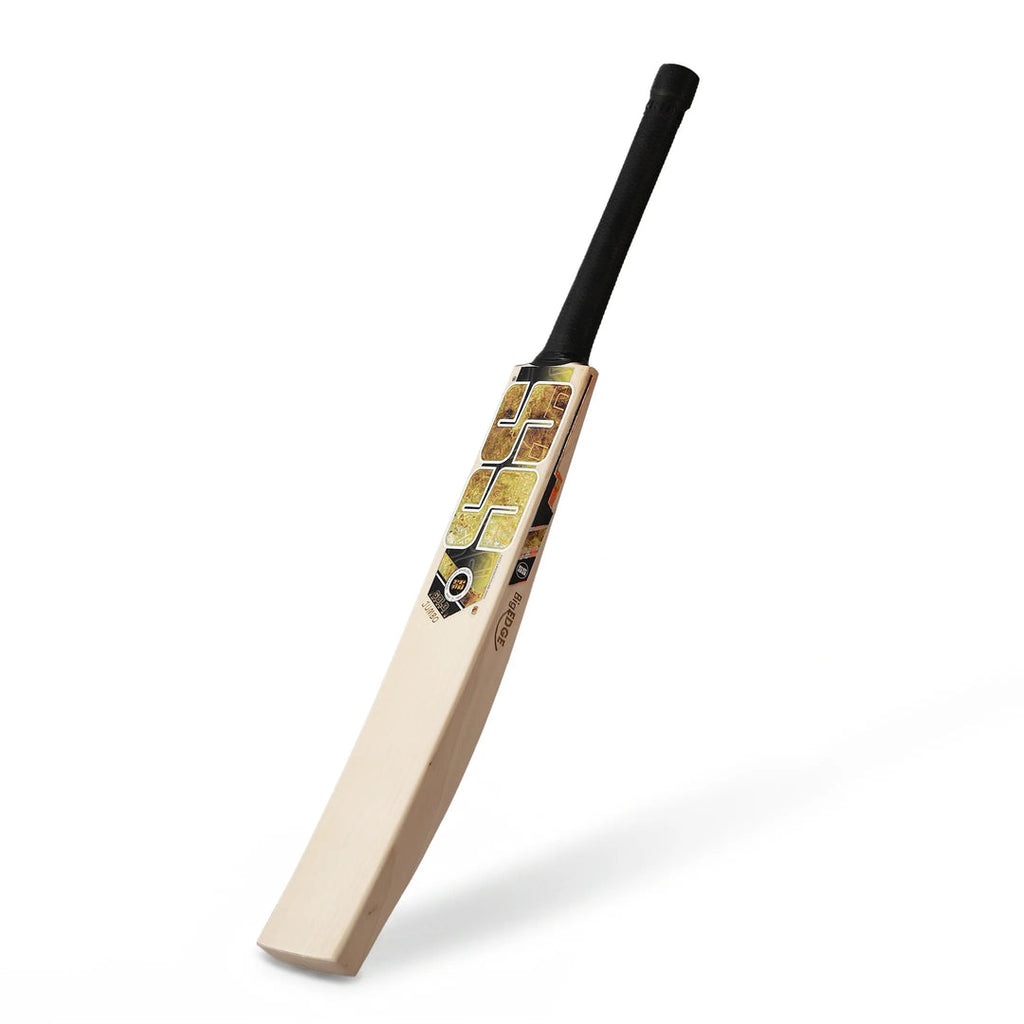SS Gold Jumbo English Willow cricket bat side view