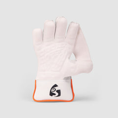 SG RP-17 League wicketkeeping gloves, rubber palm view