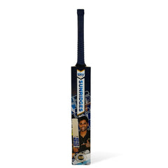 Sky Blue English Willow Cricket Bat (Full Sticker)