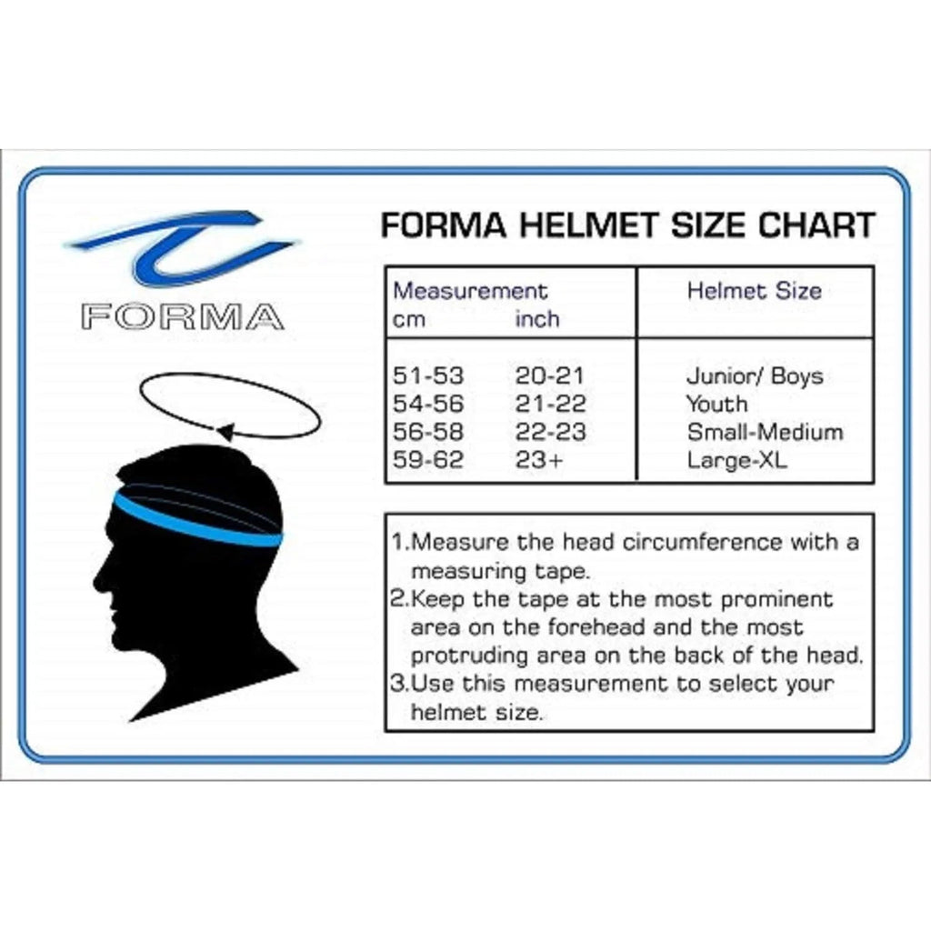 Forma Air Cross Pro Maxx MST Steel Cricket Helmet back