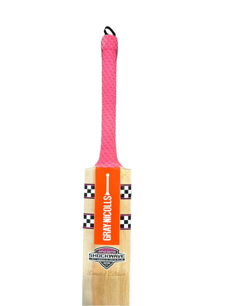 Gray Nicolls GN Shock Wave Limited Edition English Willow cricket bat face view