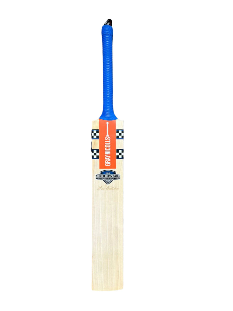Gray Nicolls Shockwave Pro Edition English Willow cricket bat front view