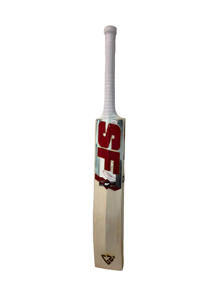 SF Gen Z Nova English willow cricket bat, Short Handle, back view