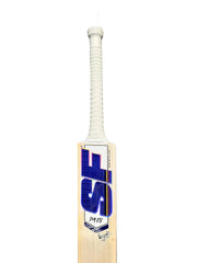 SF PA 18 English willow cricket bat, Short Handle, face view