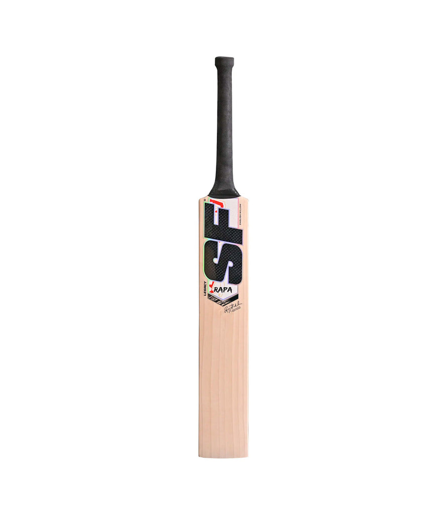 SF Rapa Legacy English willow cricket bat, Short Handle, front view