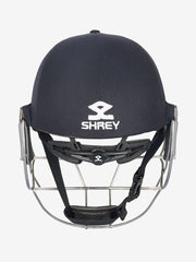 Shrey KOROYD Stainless Steel Cricket Helmet Navy rear view
