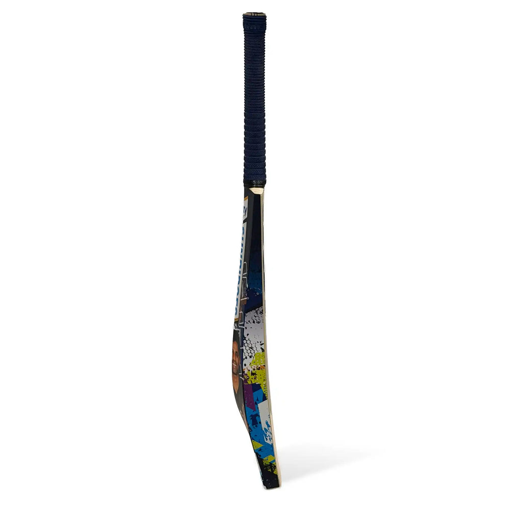 Sky Blue English Willow Cricket Bat (Full Sticker)