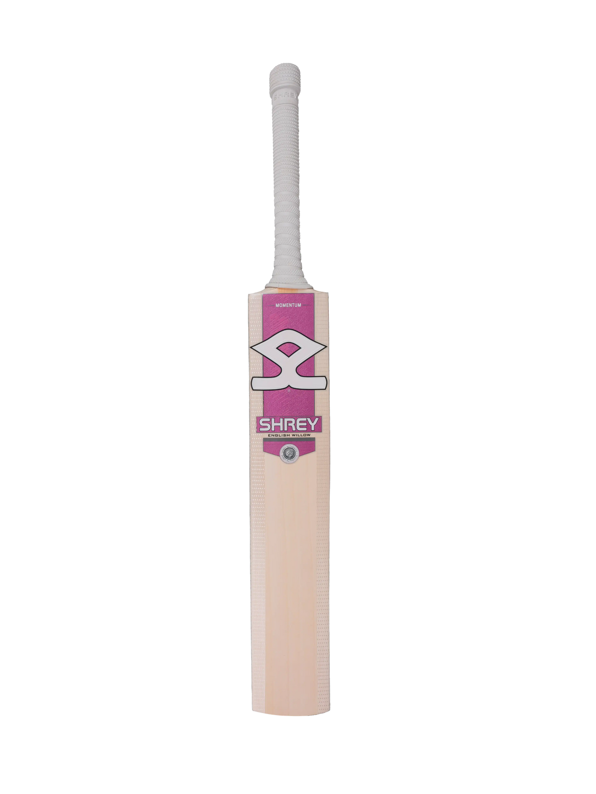 Shrey Momentum English Willow Cricket Bat - Short Handle front