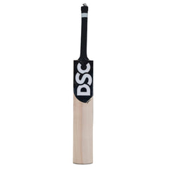 DSC Blak 330 junior English willow cricket bat, Size 5, front face and black grip