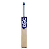 DSC BLU 111 English willow cricket bat, Short Handle, front face and grip