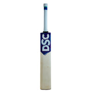 DSC BLU 300 English willow cricket bat, Short Handle, front face and grip