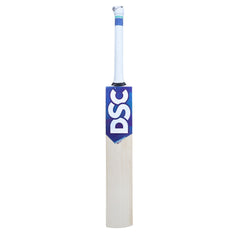 DSC BLU 350 English willow cricket bat, Short Handle, front view