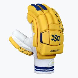 DSC Flite 20/20 Yellow Cricket Batting Gloves