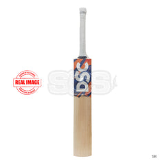 DSC Krunch 2.0 English willow cricket bat, Short Handle, face view