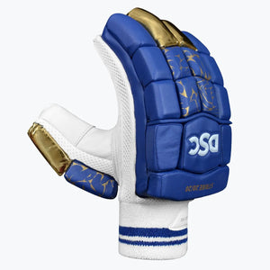 DSC Strike 20/20 Blue Cricket Batting Gloves