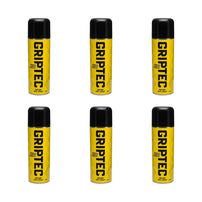 Griptec Advanced Handgrip Spray 200ml six pack showing six cans