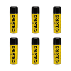 Griptec Advanced Handgrip Spray 200ml six pack showing six cans