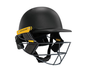 Masuri T-Line Plus Steel Black Cricket Helmet