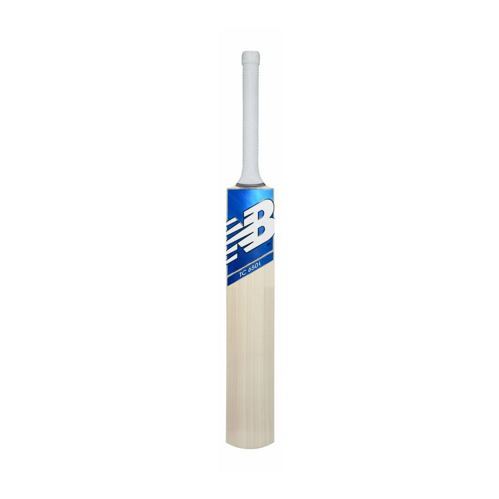 Front face of New Balance TC 650i Short Handle English willow cricket bat