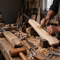 Cricket bat handle replacement workshop service