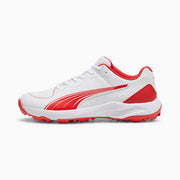 Puma 24 FH 10769901 Cricket Rubber Shoes White Red