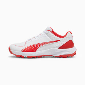 Puma 24 FH 10769901 Cricket Rubber Shoes - White/Red