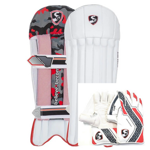 SG Club Wicket Keeping Combo - Youth