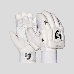 SG HP 33 White Cricket Batting Gloves - original Shopify product photo