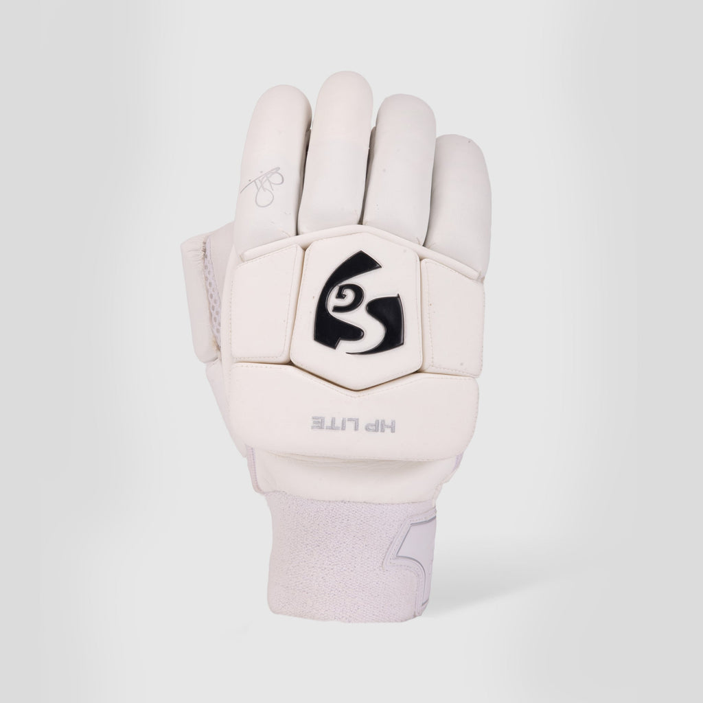 SG HP Lite Cricket Batting Gloves palm and wrist detail
