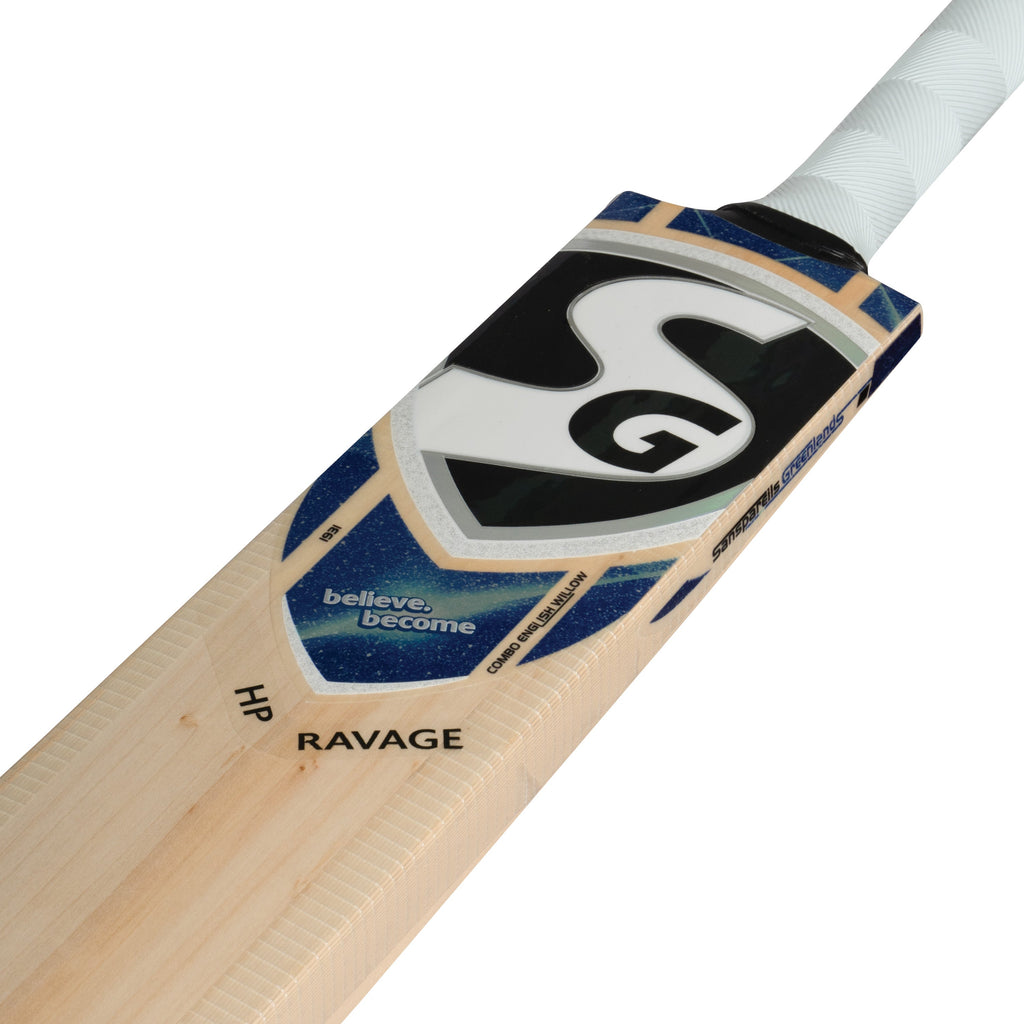 SG HP Ravage English and Kashmir Combo Cricket Bat official detail view