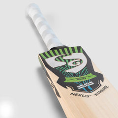 SG Nexus Xtreme junior cricket bat side detail