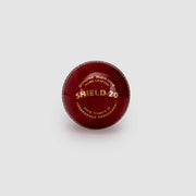 SG Shield 20 Red Cricket Leather Ball