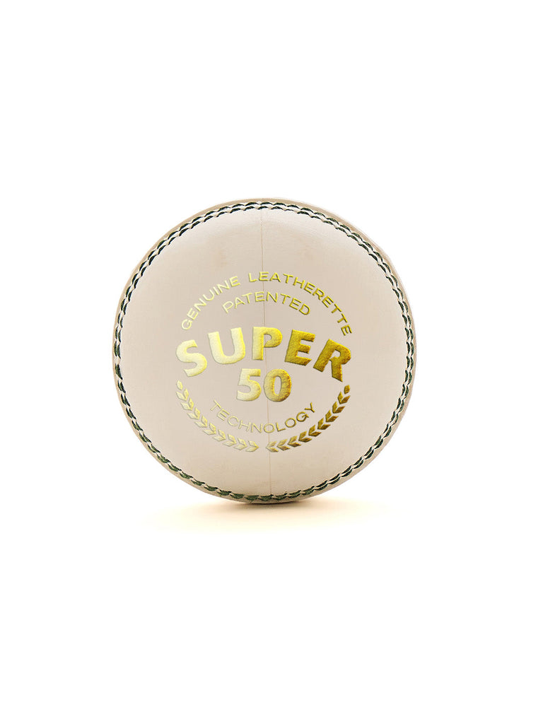 SG Super 50 White Cricket Ball