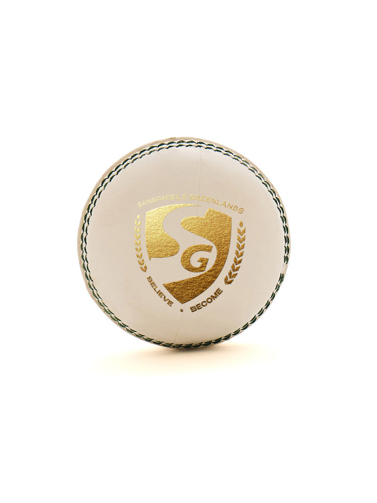 SG Super 50 White Cricket Ball official product image