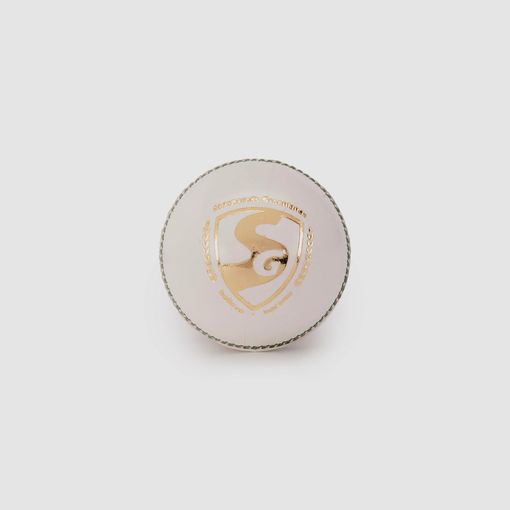 SG Test LE White S.Adult Leather Cricket Ball
