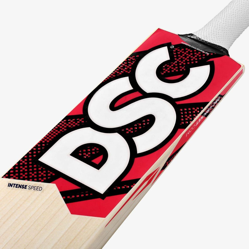 DSC Intense Speed cricket bat profile view