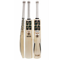 SS GG Smacker Signature English Willow Cricket Bat 2026 - front, back and side views