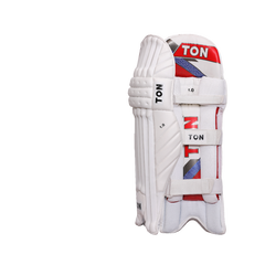 SS TON Pro 1.0 Cricket Batting Pads front and back view