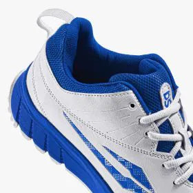 DSC Superstorm BLWH 25 Cricket Rubber Shoes - Blue/White view 3