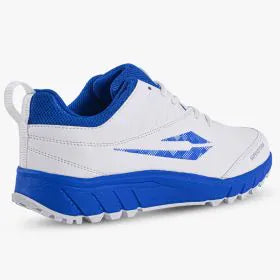 DSC Superstorm BLWH 25 Cricket Rubber Shoes - Blue/White view 5