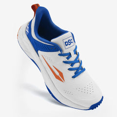 DSC Endgame Cricket Rubber Shoes - Blue/Orange view 2