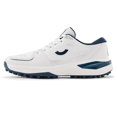 Tenxu Criclite Cricket Rubber Shoes White Navy view 3